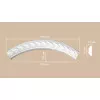 Радиус [1/4 круга] Decomaster 898061-130 (Rнар. 700 | Rвн. 650)
